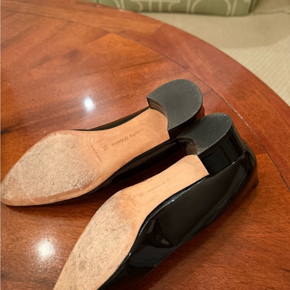 Manolo Blahnik Black Women's Shoes - Picture 3 of 7
